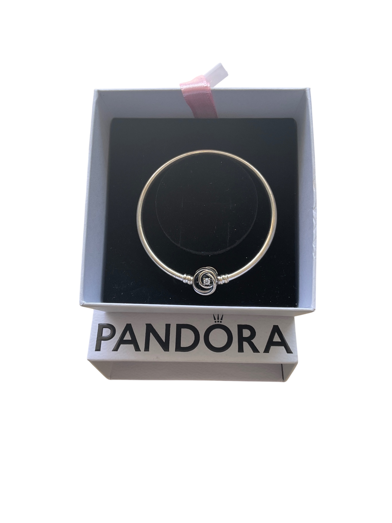 Pulsera PANDORA, Rígida, Plata