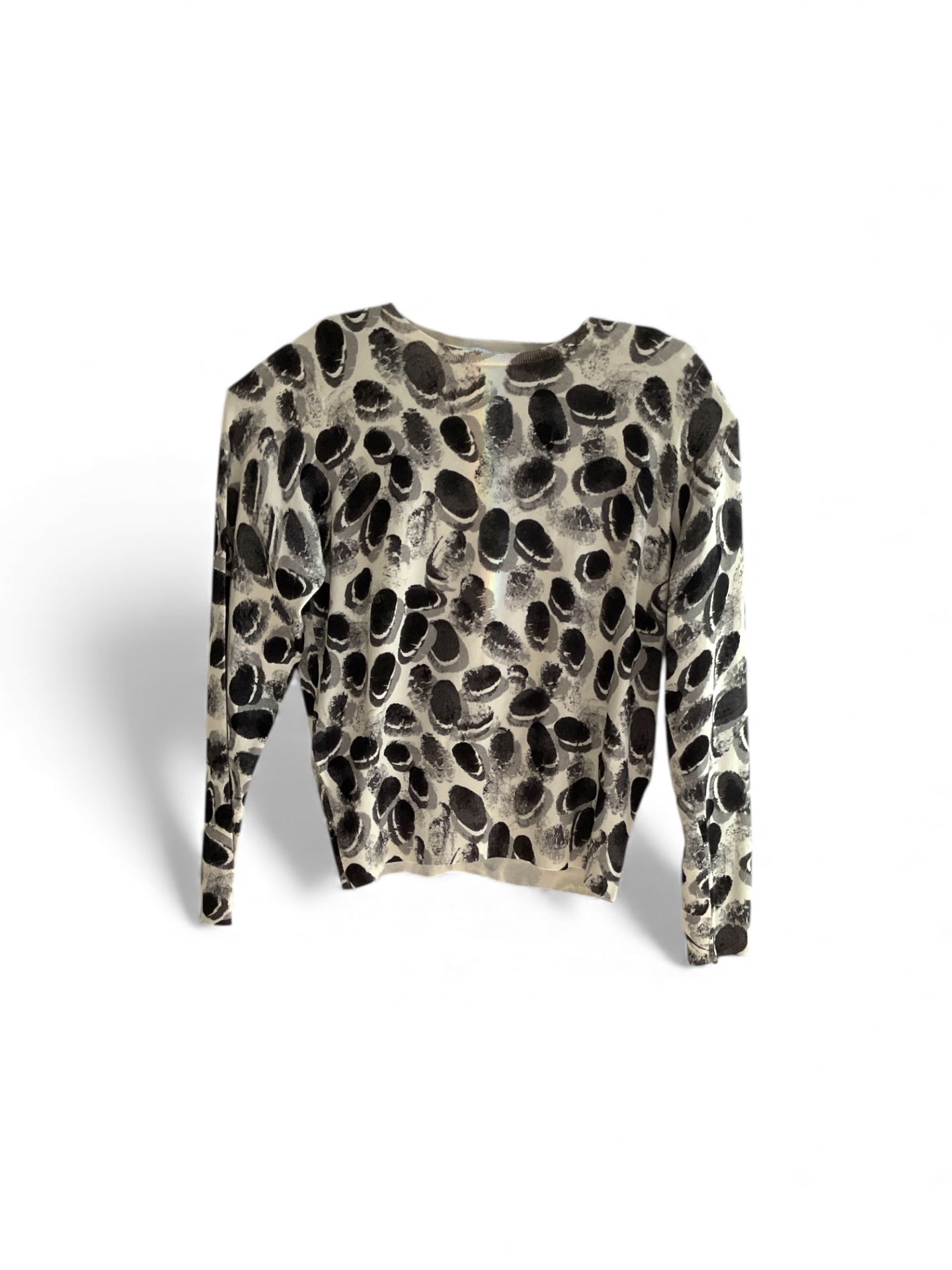 Blusa ADOLFO DOMINGUEZ, Negro, blanco