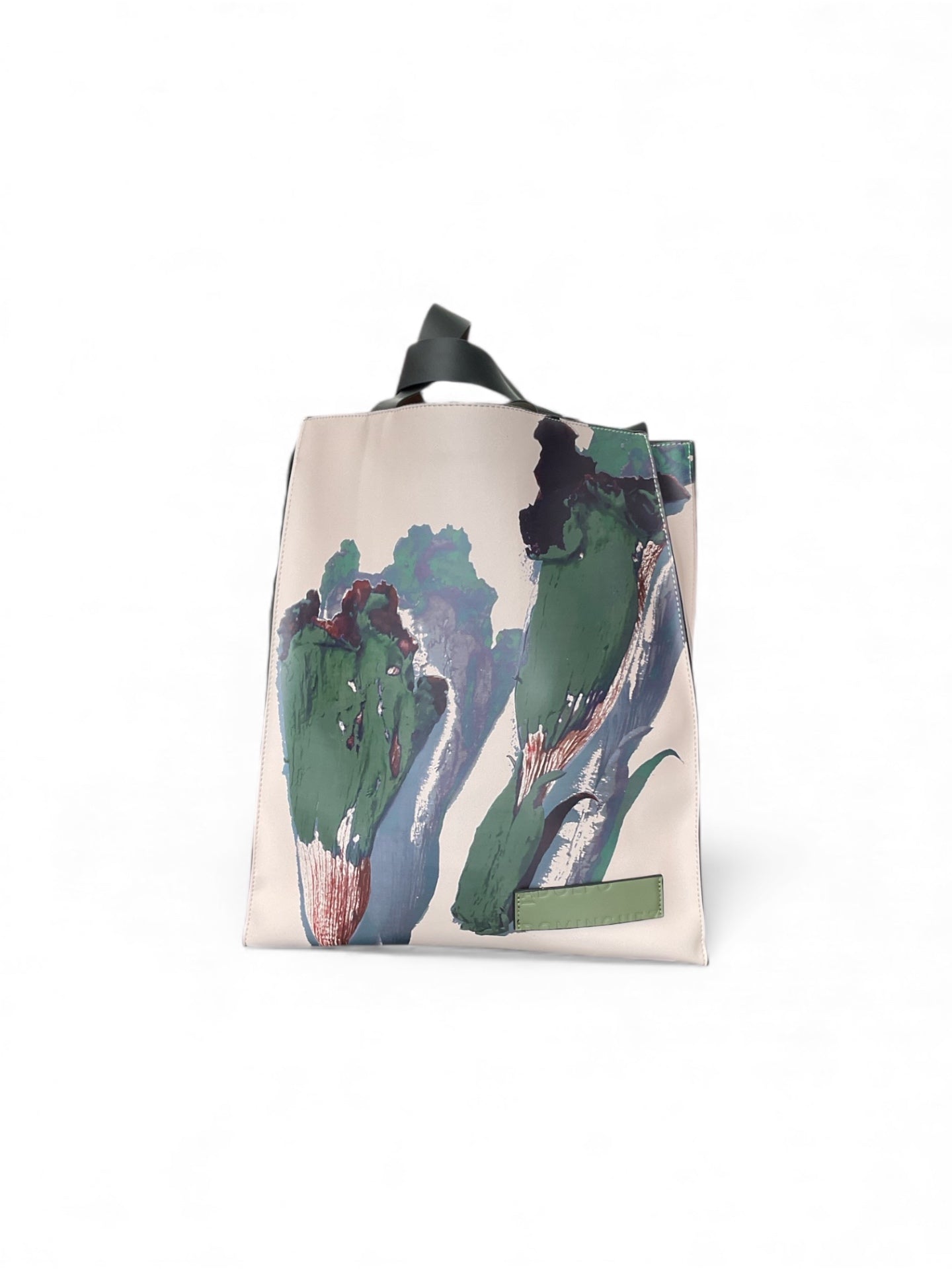 Bolsa ADOLFO DOMINGUEZ, Beige, verde