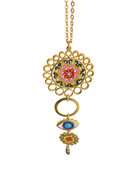 Collar MORENA CORAZON, Ojo turco Atelier, Colores