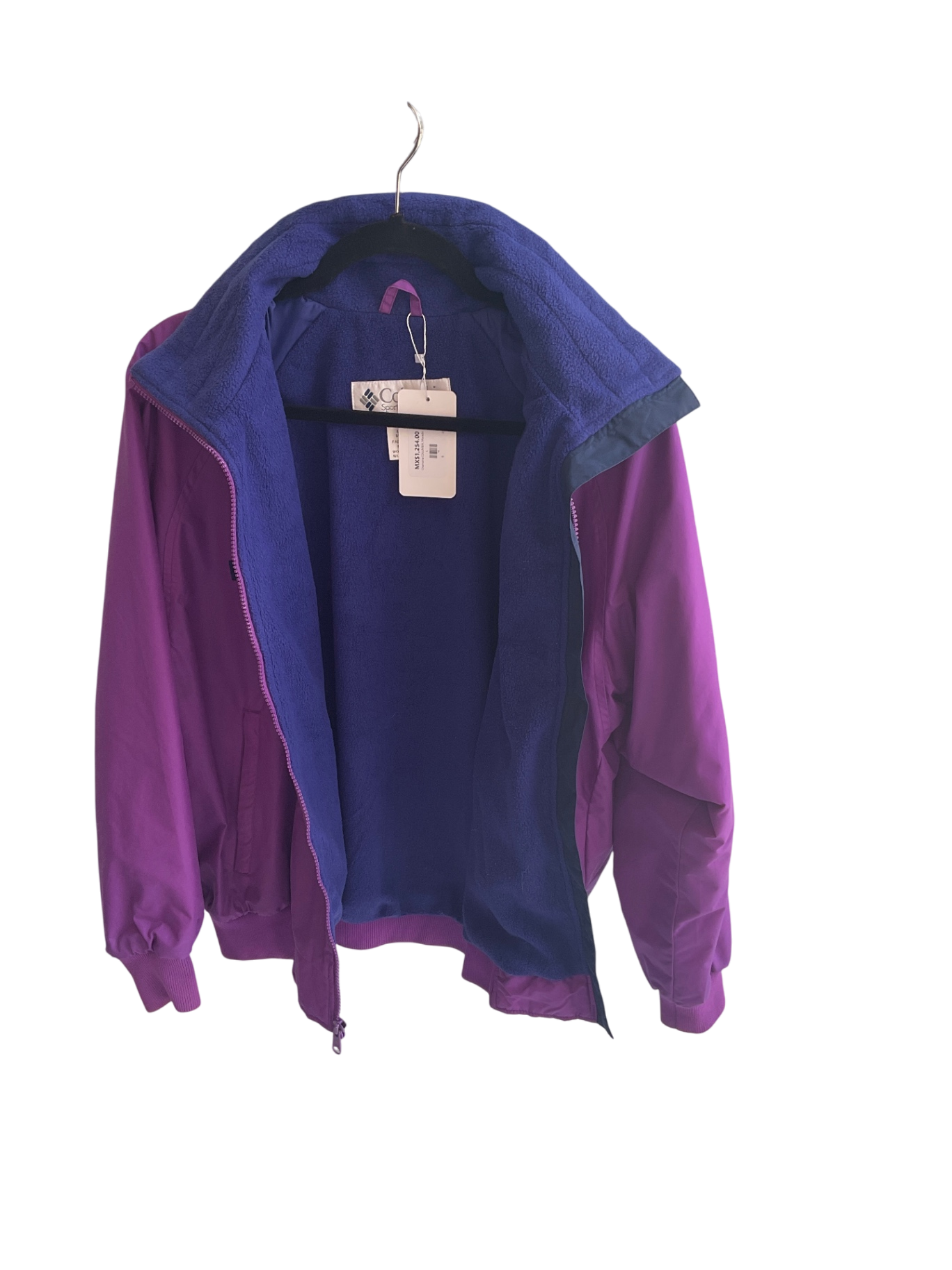Chamarra COLUMBIA, Morado