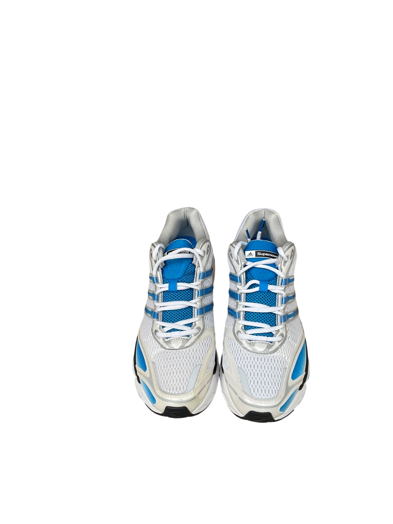 Tenis ADIDAS,  Blanco con azul