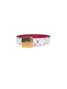 Cinturón LOUIS VUITTON, Monograma multicolor Saint Tul, Colores