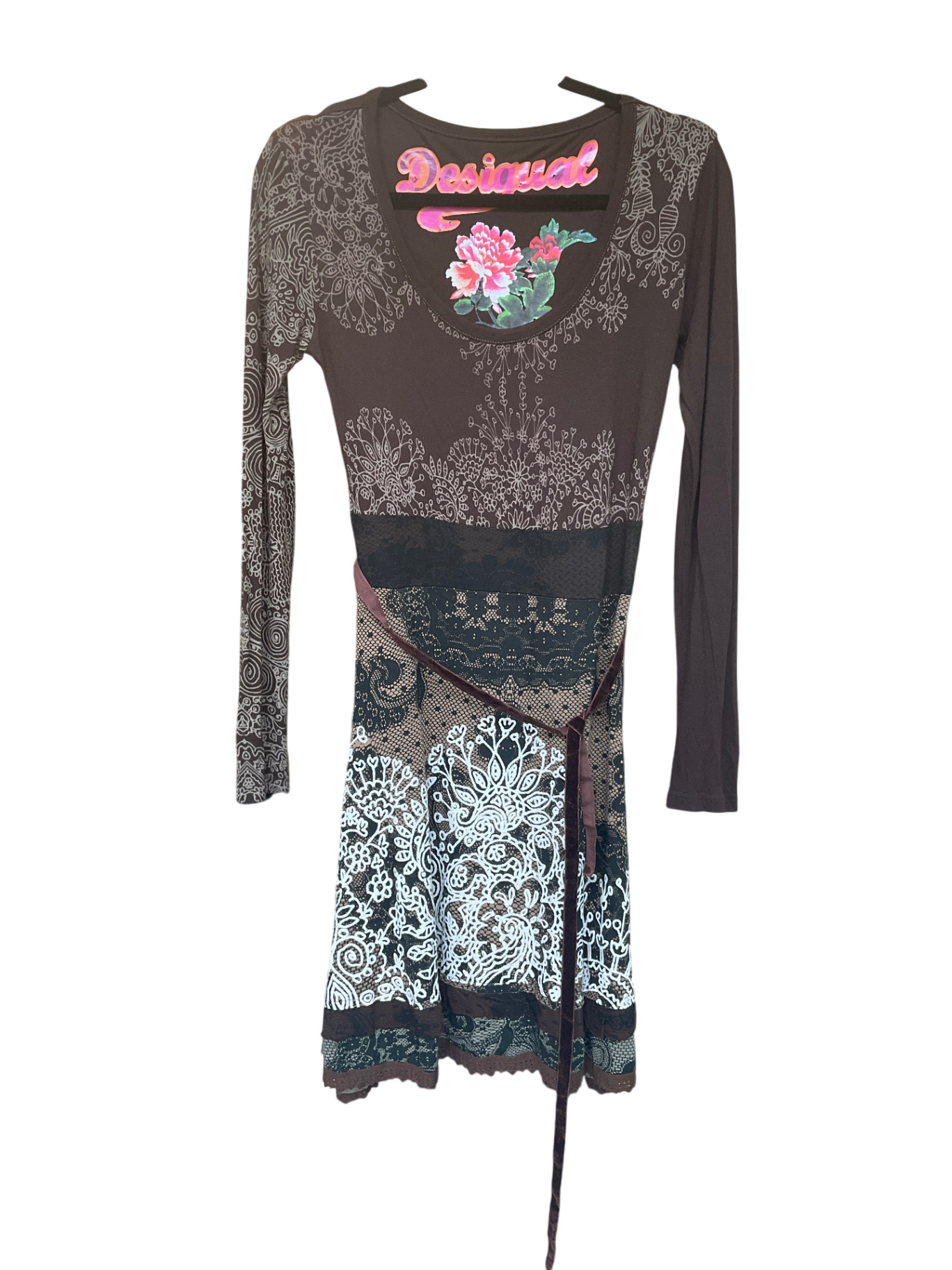 Vestido DESIGUAL, Café