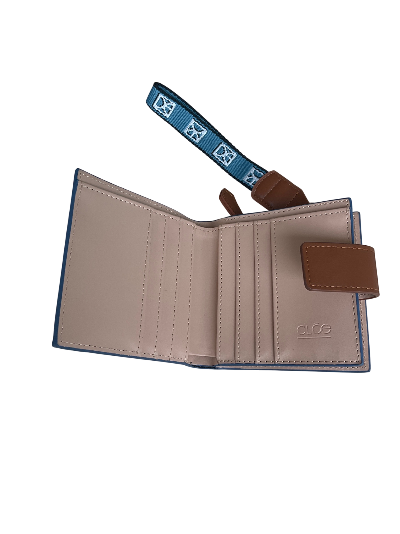 Cartera CLÓE, Azul