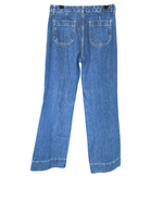 Pantalón MANGO, Azul