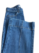 Pantalón MANGO, Azul