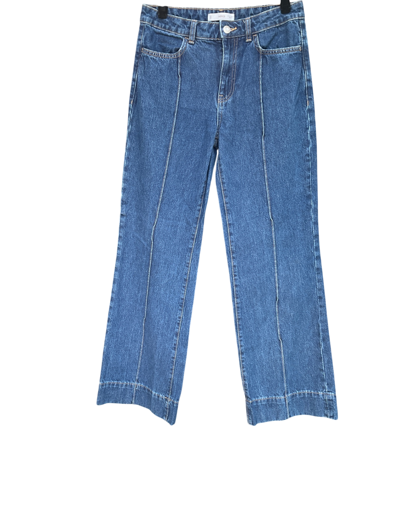 Pantalón MANGO, Azul