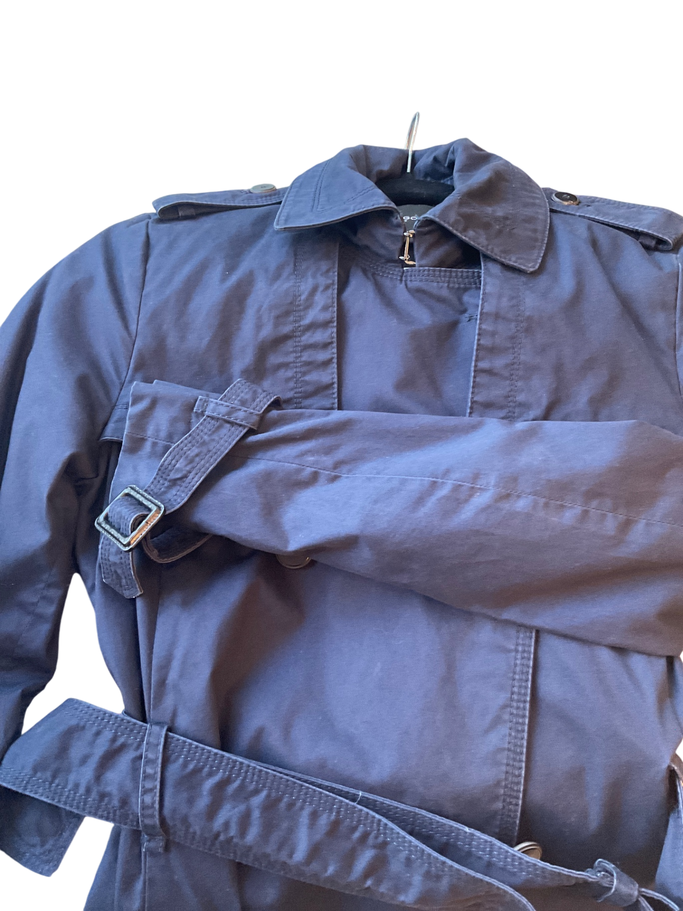 Gabardina MANGO, Azul marino
