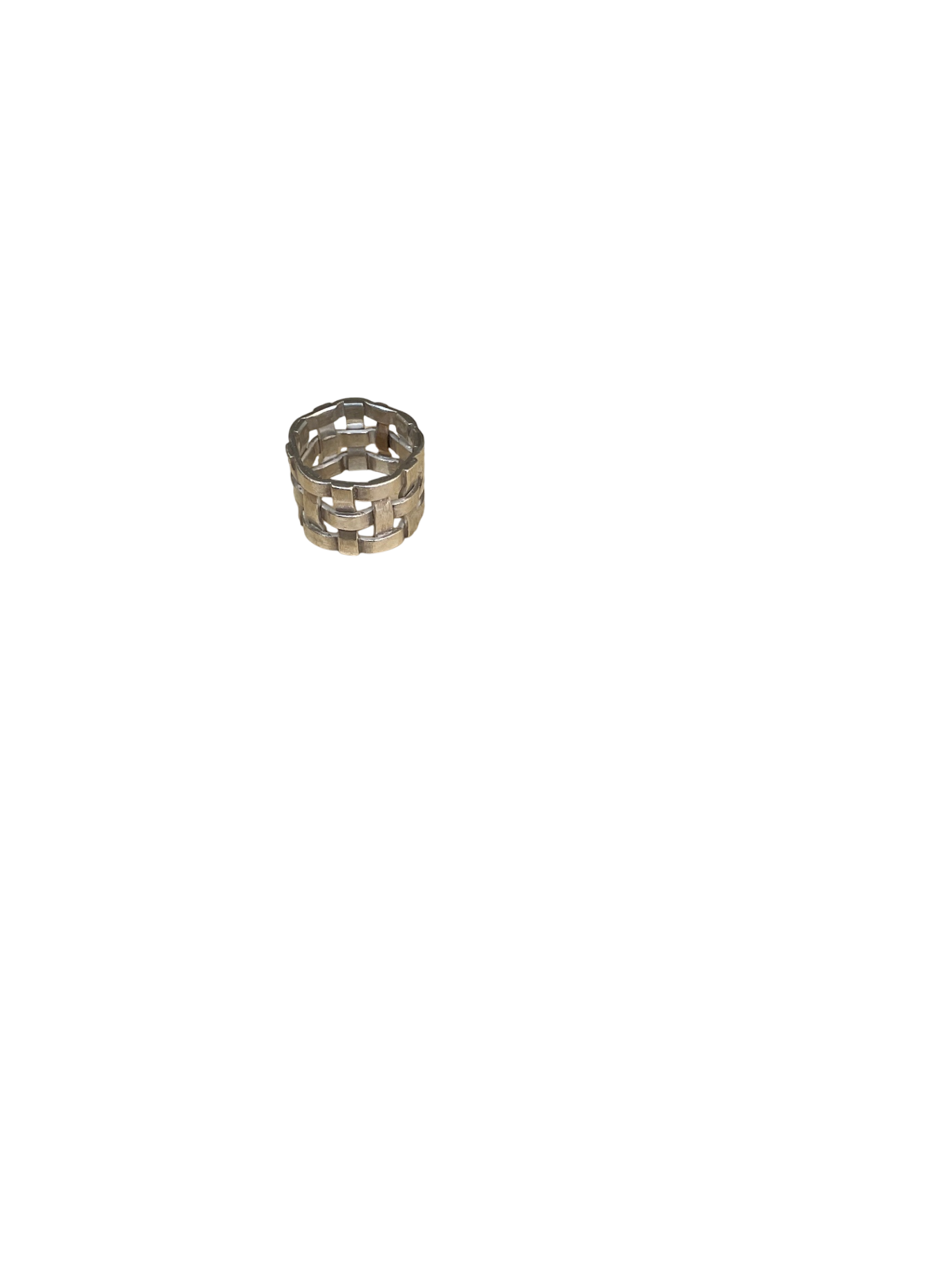 Anillo DARIO, Red, Plata