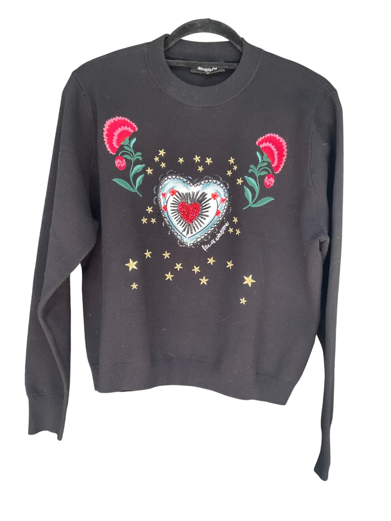 Suéter DESIGUAL, Negro