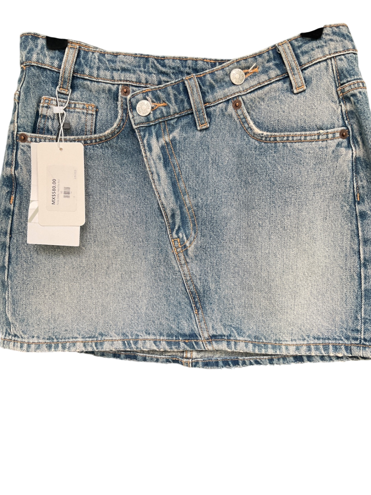 Falda ZARA, Azul