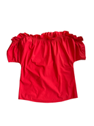 Blusa MSGM, Rojo