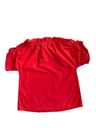 Blusa MSGM, Rojo