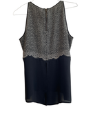Blusa BCBG, Negro, blanco
