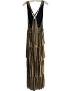 Vestido ZKUATTRA, Dorado