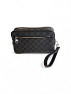 Bolsa de viaje LOUIS VUITTON, Mod Kasal, Negro, gris
