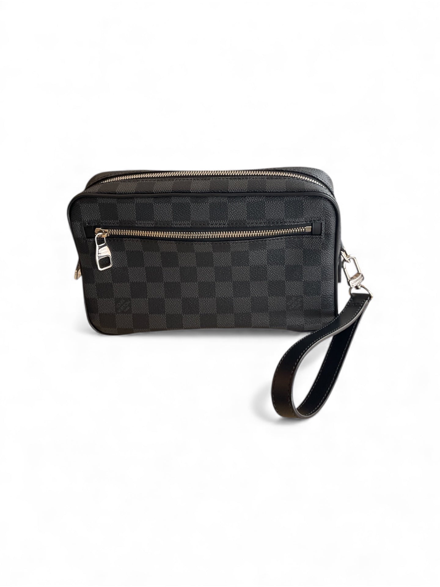 Bolsa de viaje LOUIS VUITTON, Mod Kasal, Negro, gris
