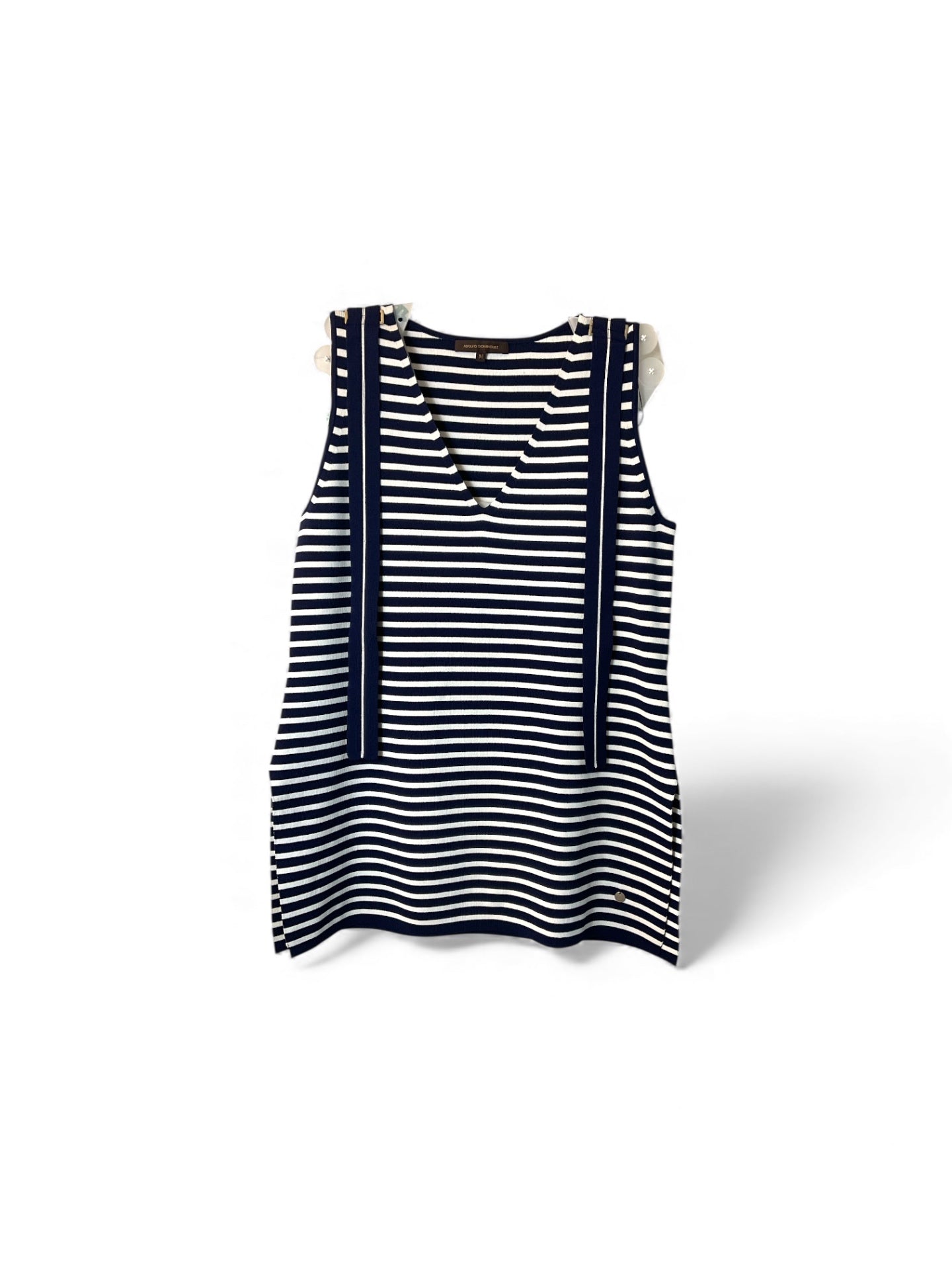 Blusa ADOLFO DOMINGUEZ, Azul, blanco