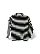 Blusa ADOLFO DOMINGUEZ, Blanco, negro