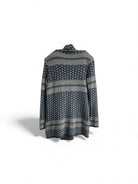 Suéter BCBG, Negro, gris