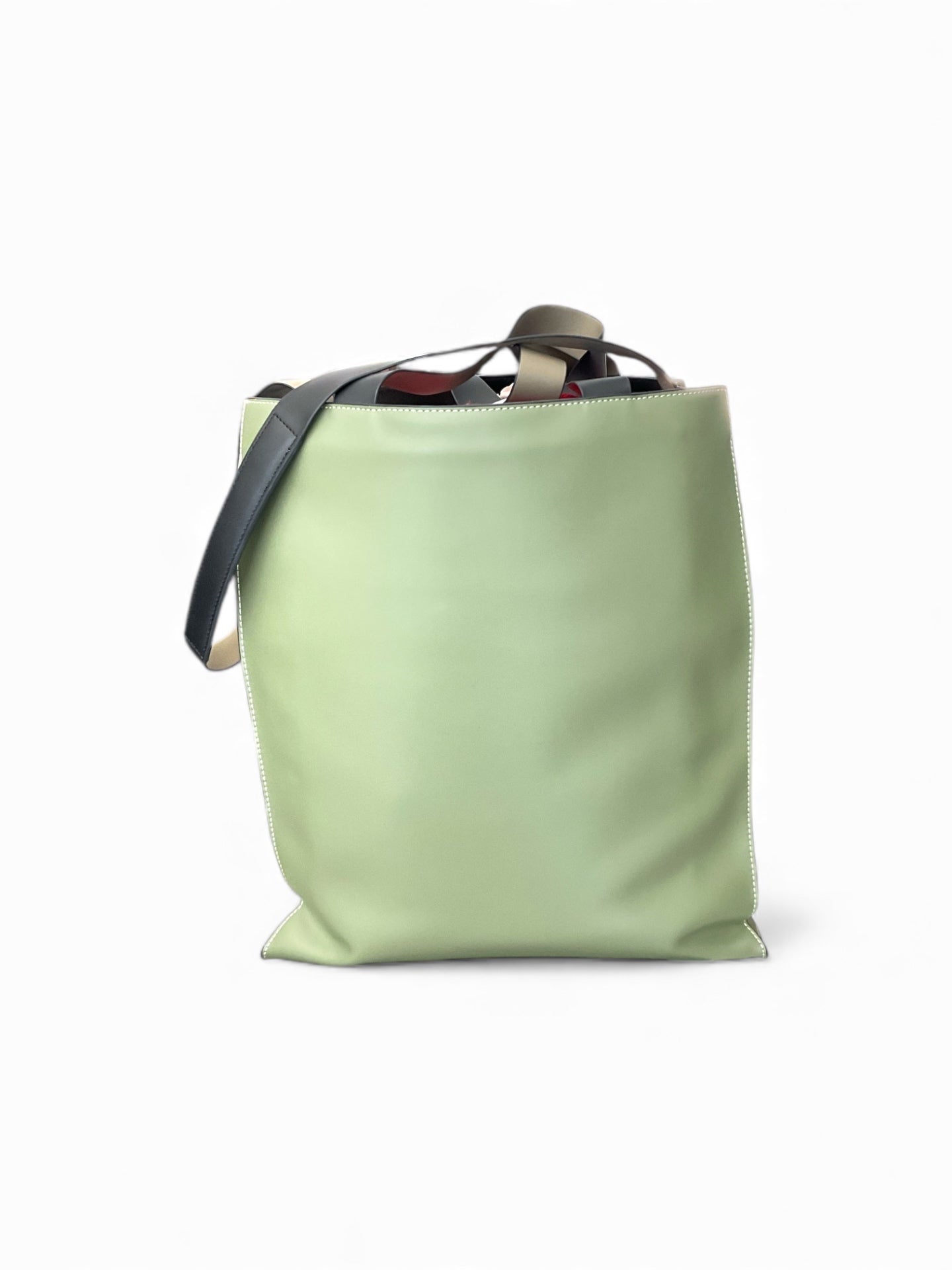 Bolsa ADOLFO DOMINGUEZ, Beige, verde