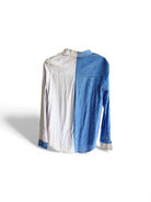 Camisa DESIGUAL, Blanco, azul