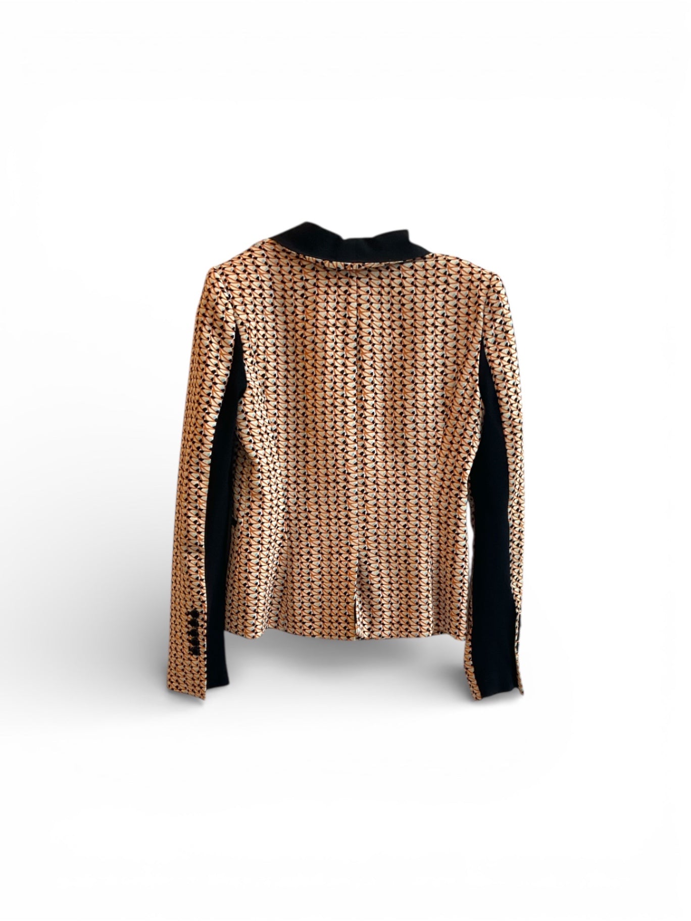 Blazer BCBG, Negro, amarillo,azul