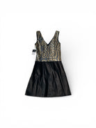 Vestido ELLE Negro, dorado