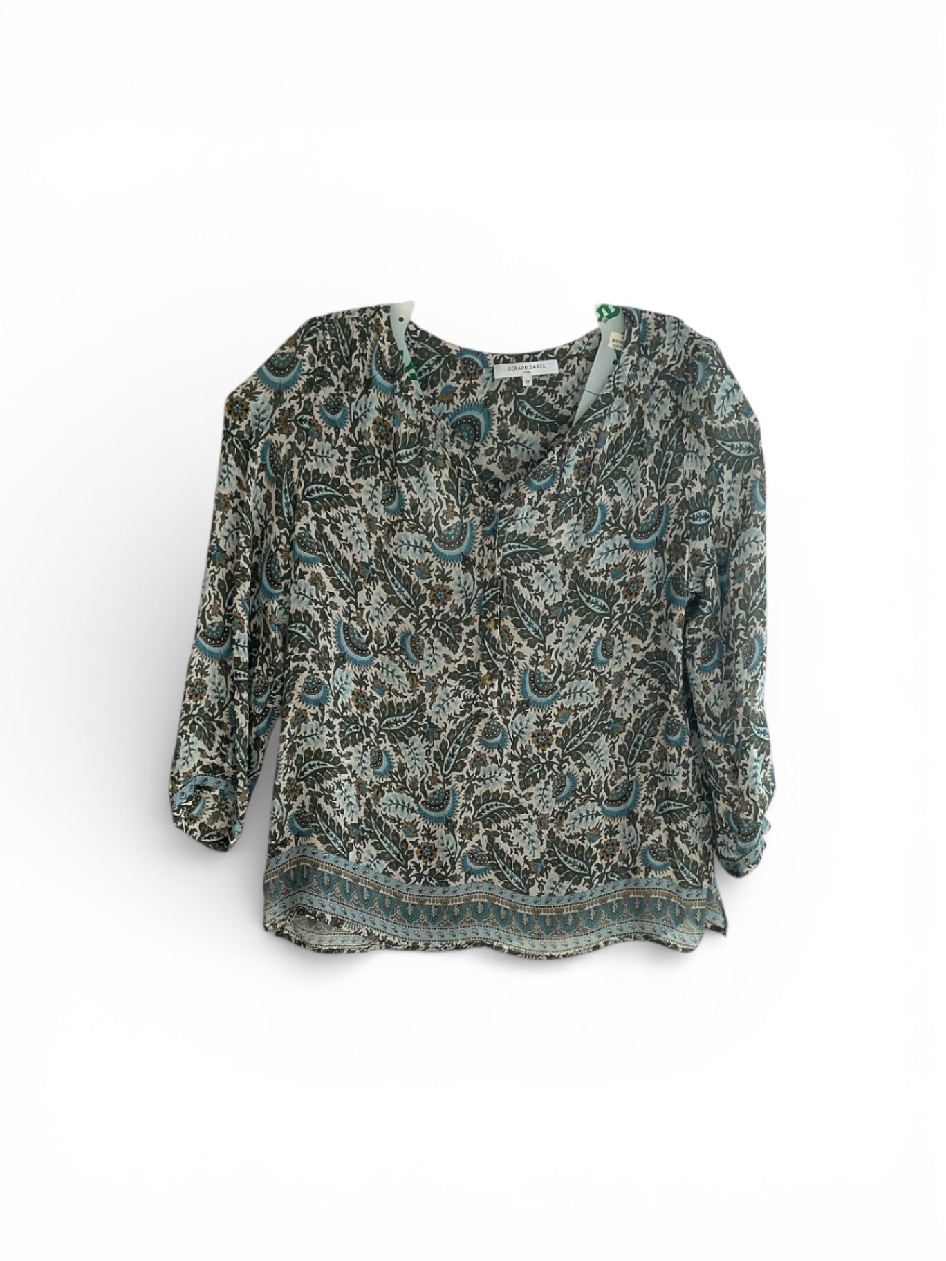 Blusa GERARD DAREL, Verde, azul