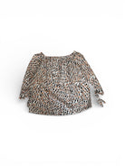 Blusa KAREN MILLEN, Beige, negro ,naranja,