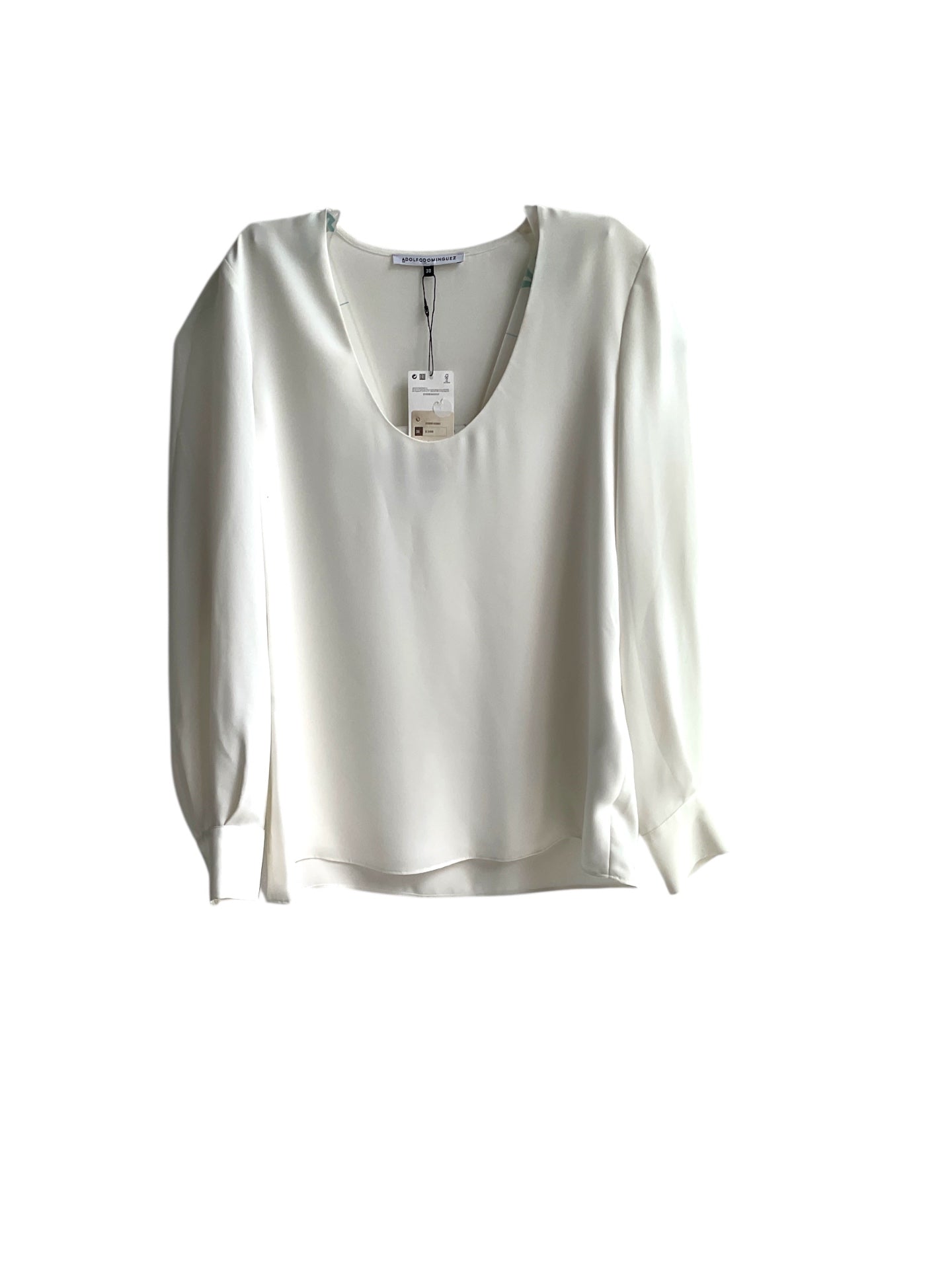 Blusa ADOLFO DOMINGUEZ, Blanco
