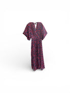 Vestido S.SIMON, Azul, rojo