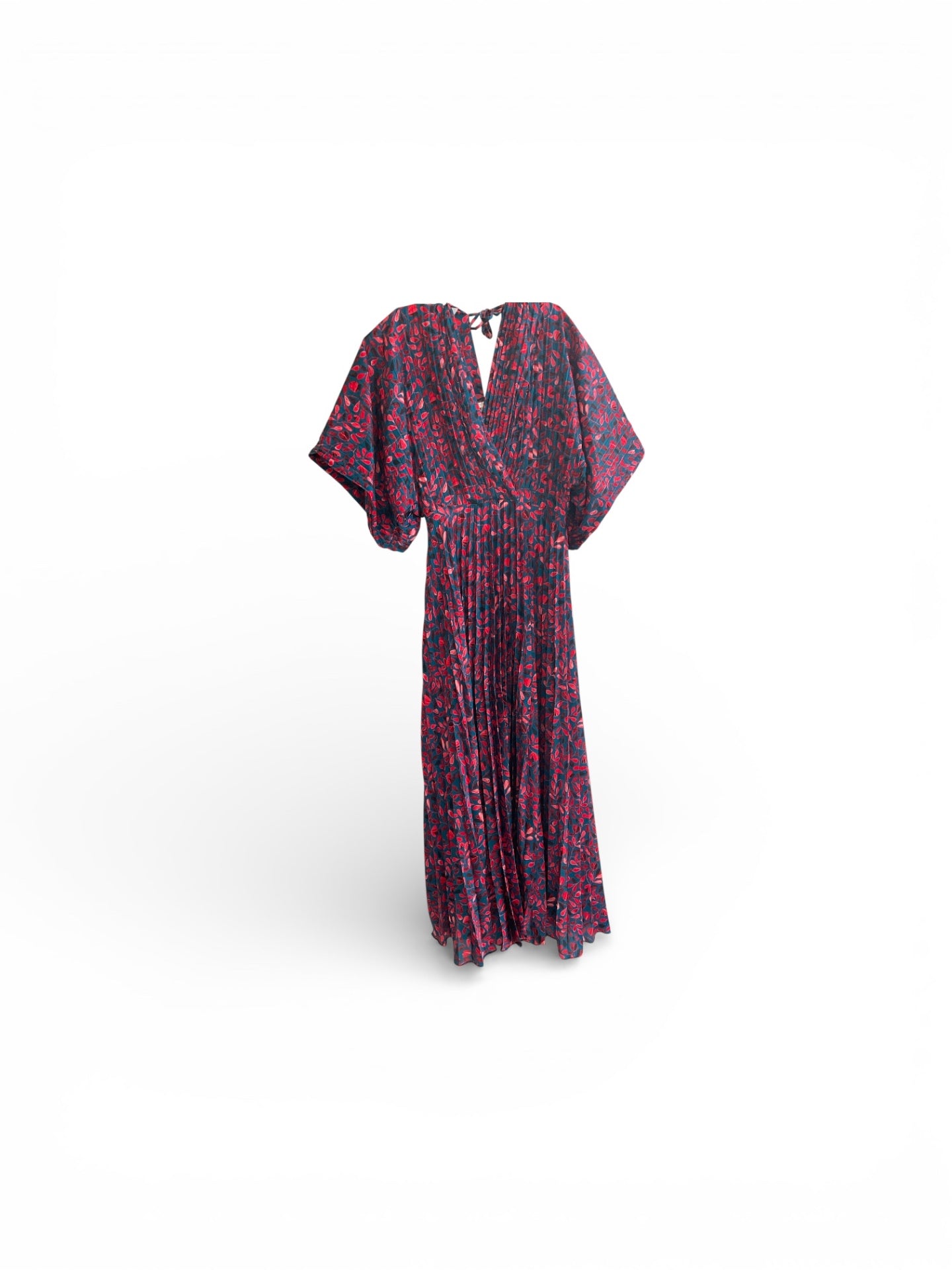 Vestido S.SIMON, Azul, rojo