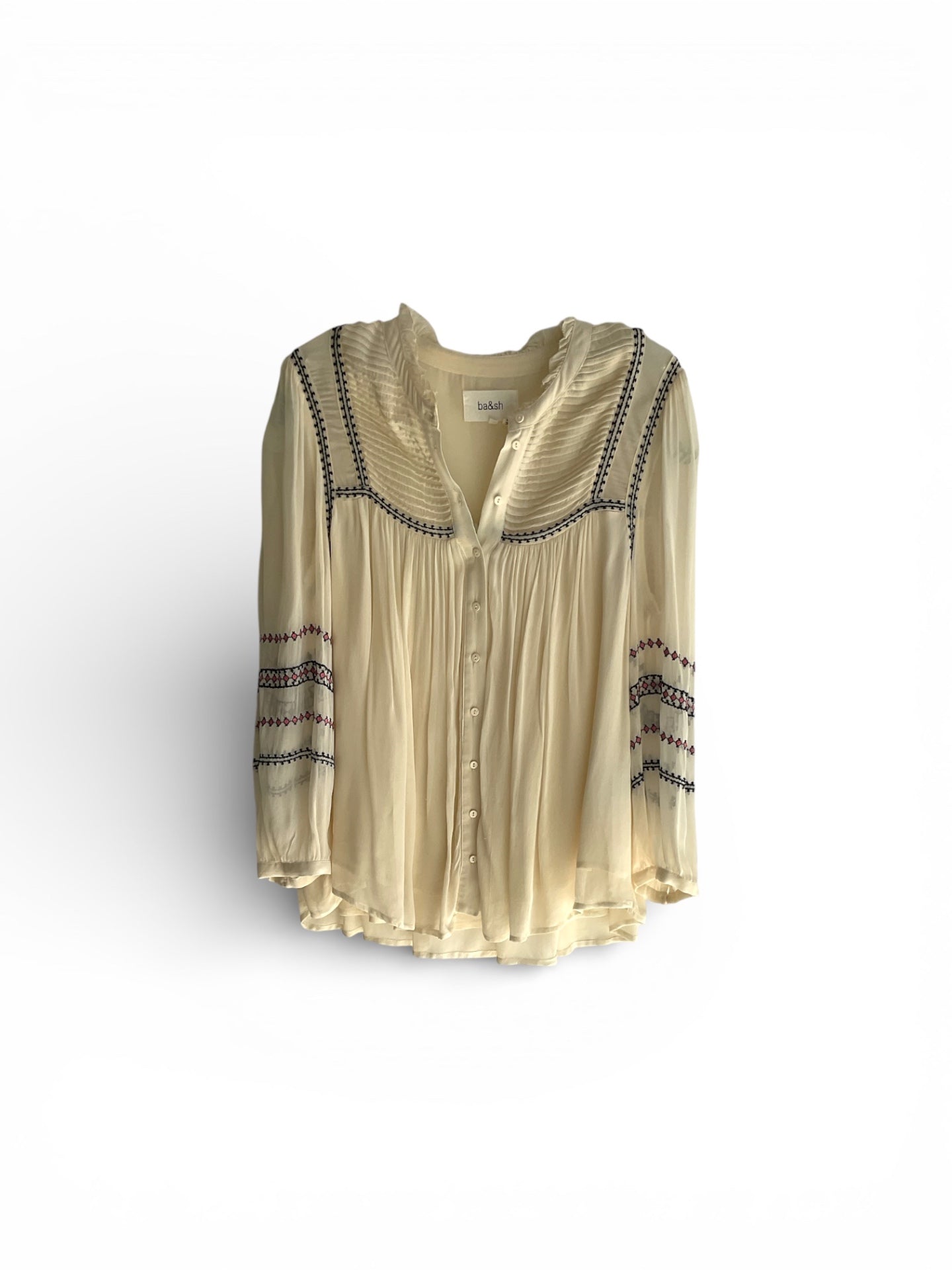 Blusa BA & SH, Ivory