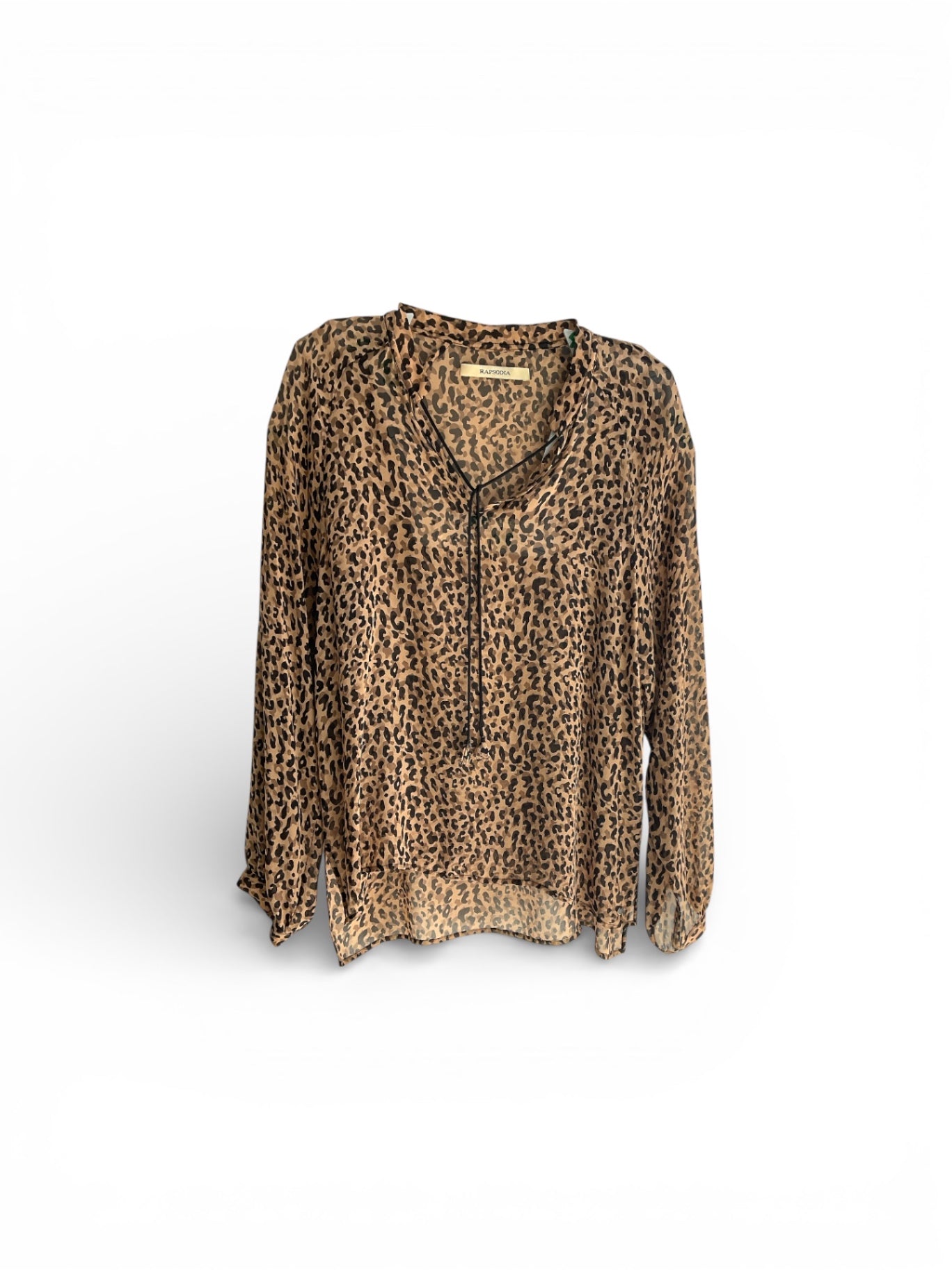 Blusa RAPSODIA, Café, negro