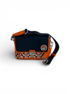 Bolsa MICHAEL KORS, Naranja, azul marino