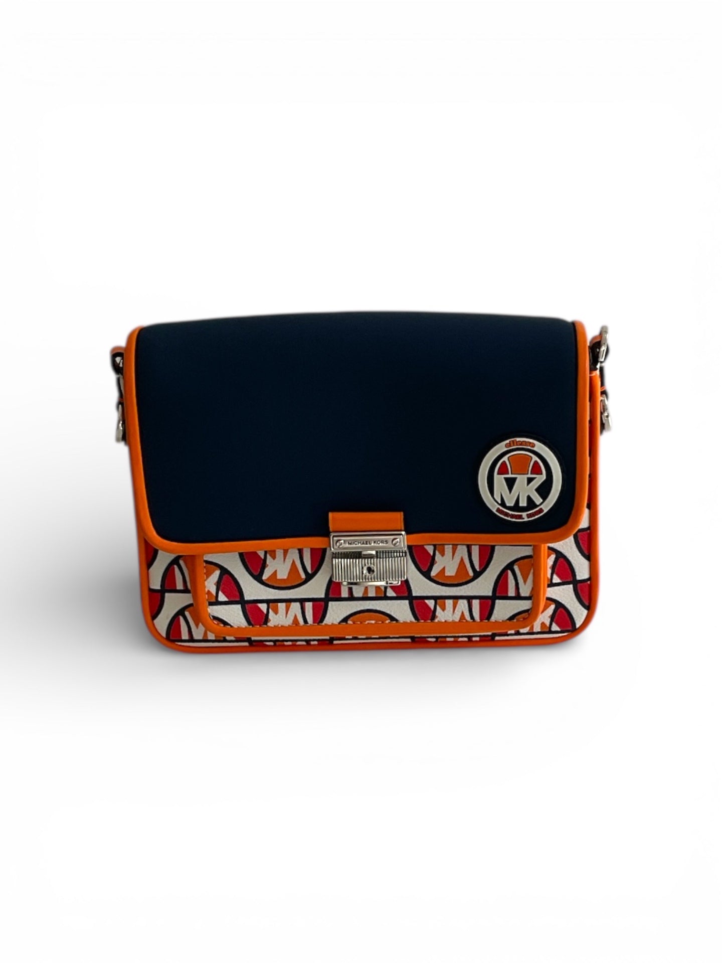 Bolsa MICHAEL KORS, Naranja, azul marino