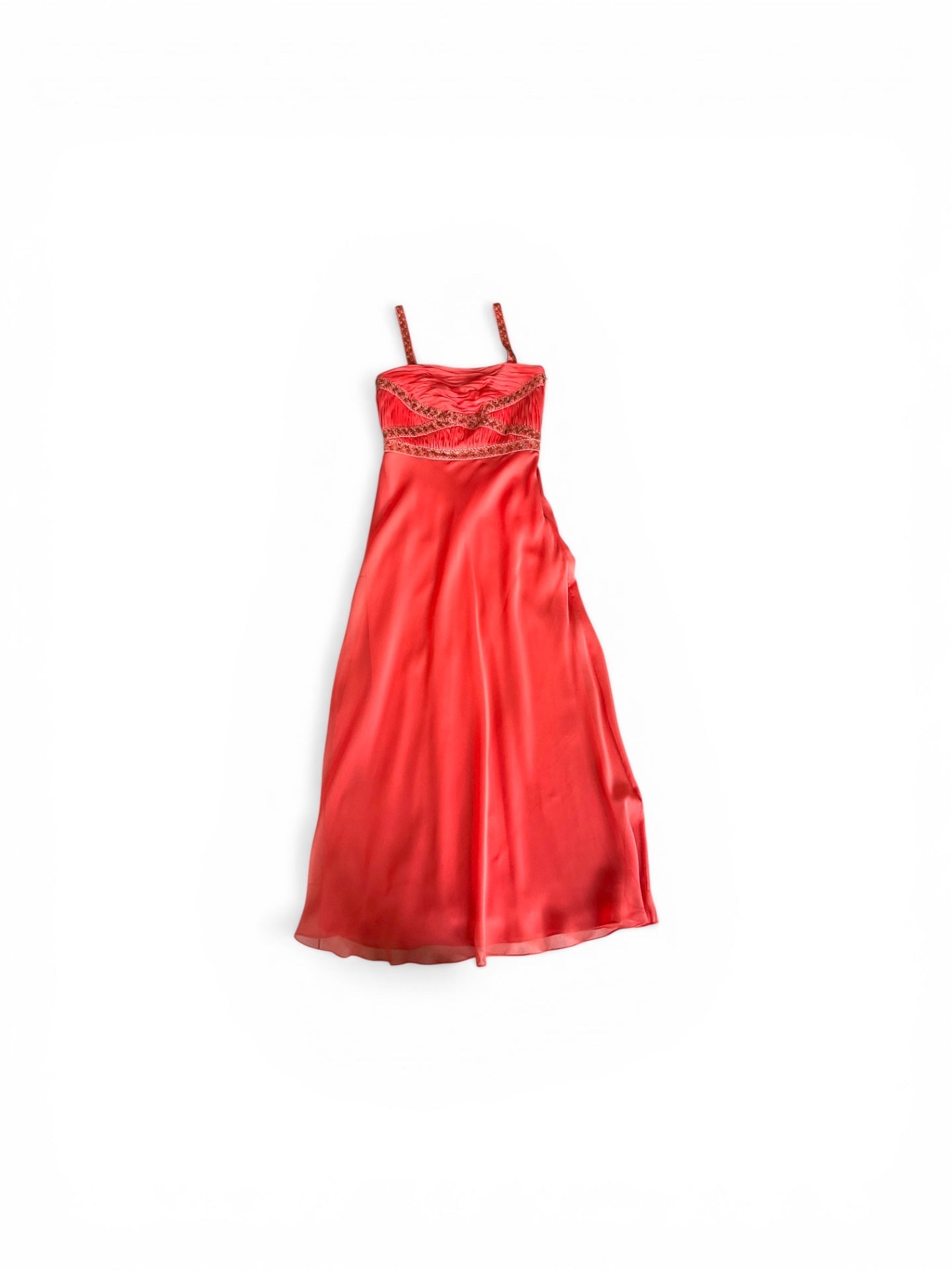 Vestido ADRIANNA PAPELL, Coral